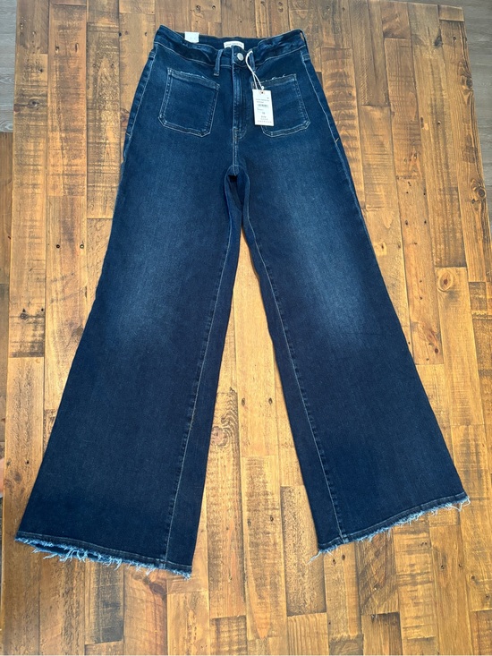 Good American Denim - Good American - Good Waist Palazzo Jeans - Wide Leg, High Waisted Jeans